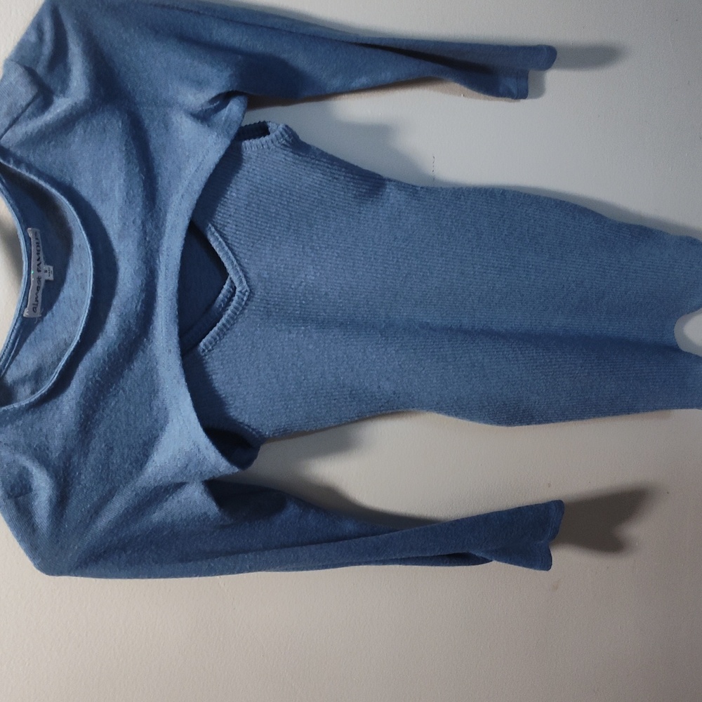 Almost famous light blue mini 2 piece dress